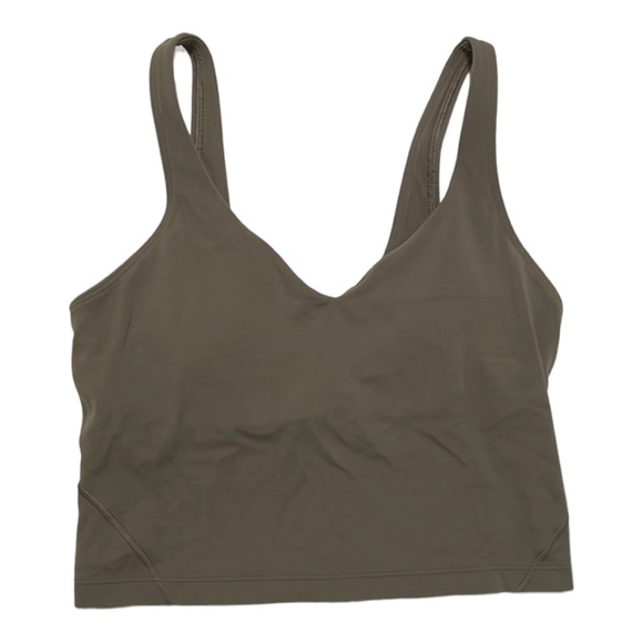 Lululemon align crop tank grey sage size 6 - Picture 2 of 4